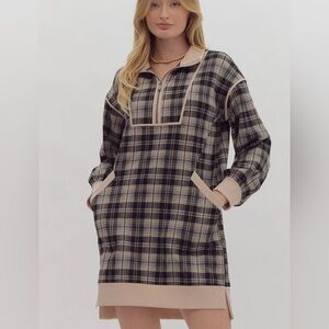 Entro Anthropologie Zip Top